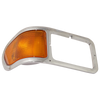 F650/F750 00-15 HEAD LAMP BEZEL RH, Chrome, w/ Parking Light