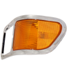 F650/F750 00-15 HEAD LAMP BEZEL LH, Chrome, w/ Parking Light