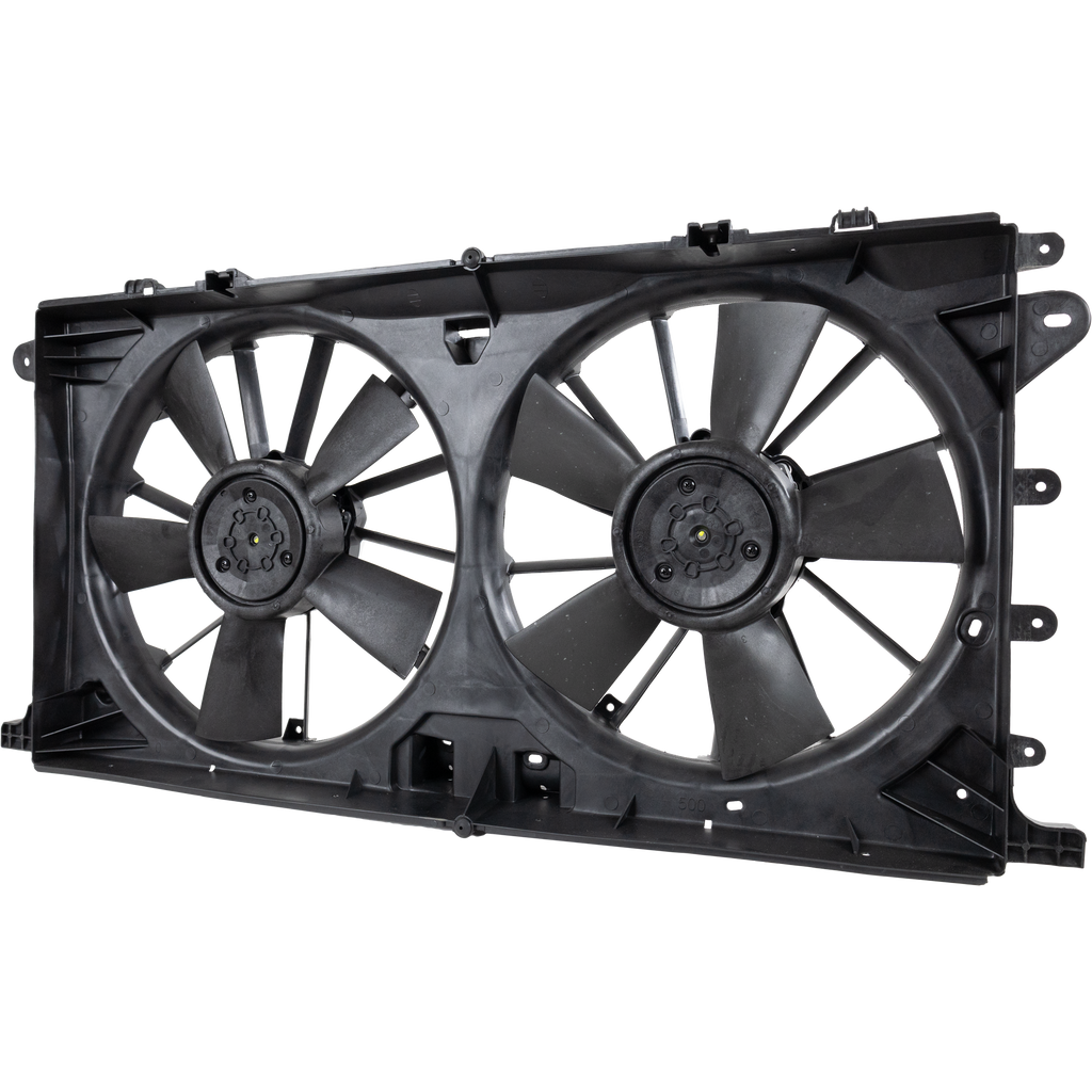 F-150 17-22/EXPEDITION 18-21 RADIATOR FAN ASSEMBLY, Dual Fan, w/ Tow Package