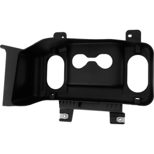 F-SERIES SUPER DUTY 17-19 FRONT BUMPER AIR INTAKE DUCT RH, Plastic, Painted Argent