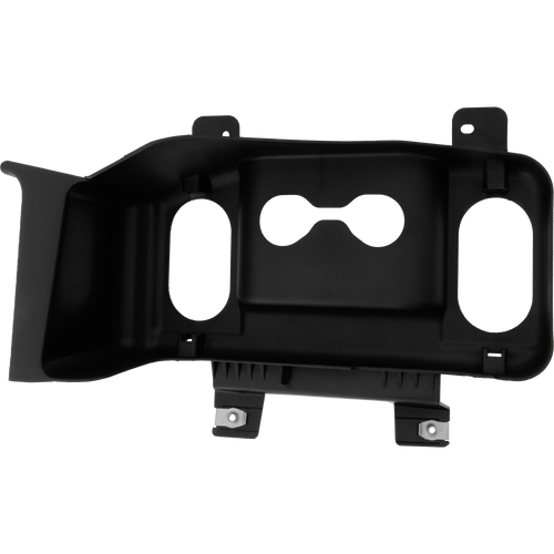 F-SERIES SUPER DUTY 17-19 FRONT BUMPER AIR INTAKE DUCT RH, Plastic, Painted Argent