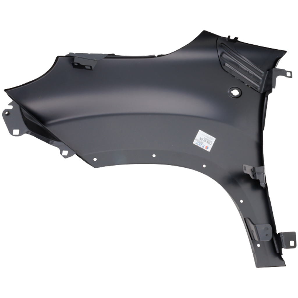 FIAT 500L 14-20 FRONT FENDER RH, Trekking/Urbana Trekking Models, w/ Side Marker Light and Fender Flare Holes
