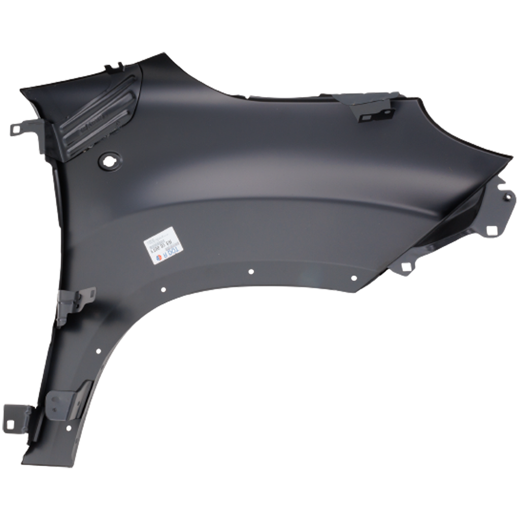 FIAT 500L 14-20 FRONT FENDER LH, Trekking/Urbana Trekking Models, w/ Side Marker Light and Fender Flare Holes