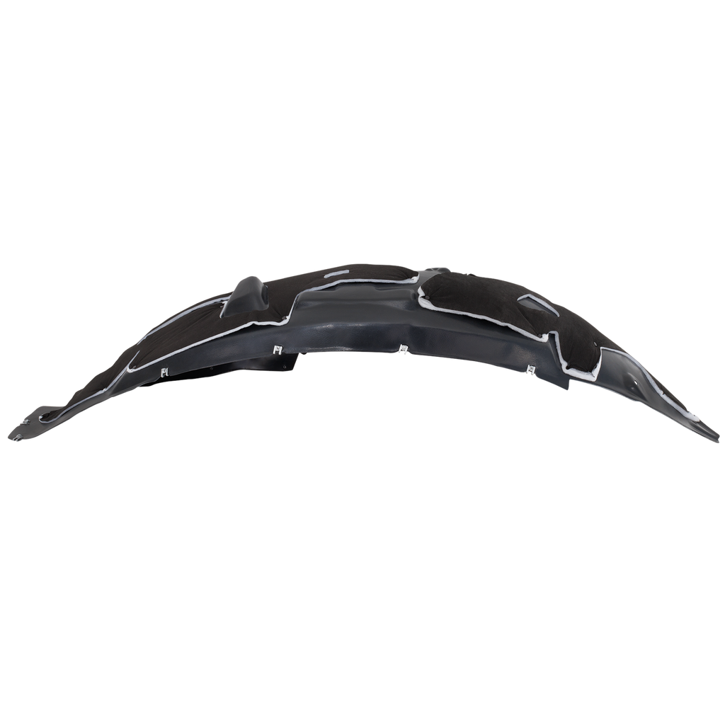 F-150 21-22 FRONT FENDER LINER RH, Plastic, Vacuum Form, w/ Rubber and Aluminum Pad, Lariat/Limited/King Ranch/Platinum/Tremor/(3.0L Eng., XL/XLT Models), Crew/Extended Cab