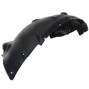F-150 21-23 FRONT FENDER LINER LH, Plastic, Vacuum Form, w/ Rubber and Aluminum Pad, 2.7/(3.0, Regular)/3.3/3.5/5.0L Turbo Eng., XLT Model, Crew/(21-21, Extended Cab)