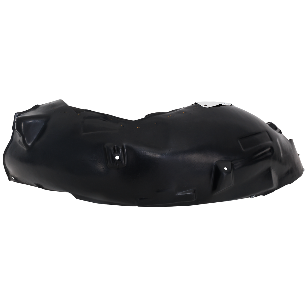 F-150 21-23 FRONT FENDER LINER LH, Plastic, Vacuum Form, w/ Rubber and Aluminum Pad, 2.7/(3.0, Regular)/3.3/3.5/5.0L Turbo Eng., XLT Model, Crew/(21-21, Extended Cab)