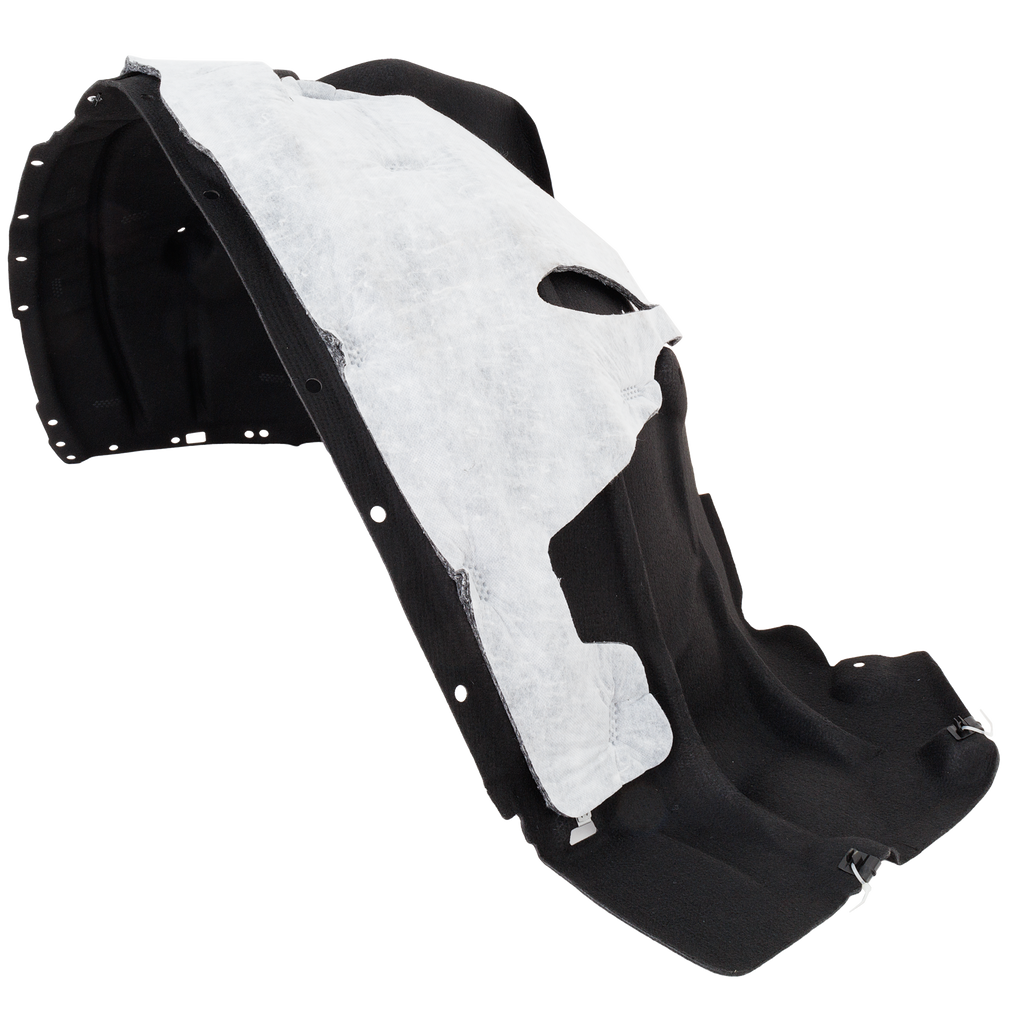 MUSTANG MACH-E 21-22 FRONT FENDER LINER LH, Plastic, Heated Form, w/ Insulation Foam