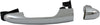 FIAT 500L 14-16 FRONT EXTERIOR DOOR HANDLE RH, Chrome, w/o Key hole, Easy/Pop/Sport/Lounge Model (=Rear)