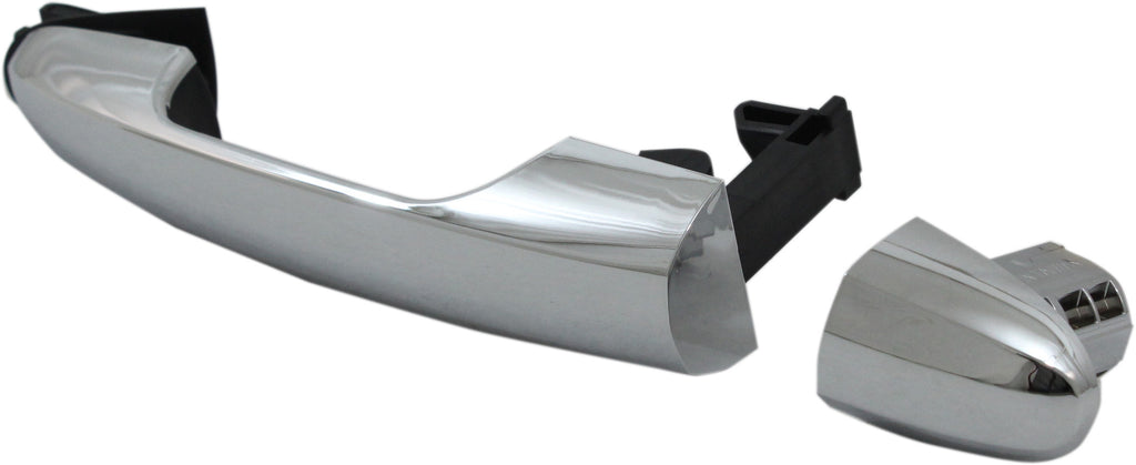 FIAT 500L 14-16 FRONT EXTERIOR DOOR HANDLE RH, Chrome, w/o Key hole, Easy/Pop/Sport/Lounge Model (=Rear)