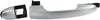 FIAT 500L 14-16 FRONT EXTERIOR DOOR HANDLE RH, Silver, w/o Key hole, Trekking/Urbana Trekking Model (=Rear)