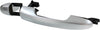 FIAT 500L 14-16 FRONT EXTERIOR DOOR HANDLE RH, Silver, w/o Key hole, Trekking/Urbana Trekking Model (=Rear)