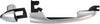 FIAT 500L 14-16 FRONT EXTERIOR DOOR HANDLE RH, Silver, w/o Key hole, Trekking/Urbana Trekking Model (=Rear)