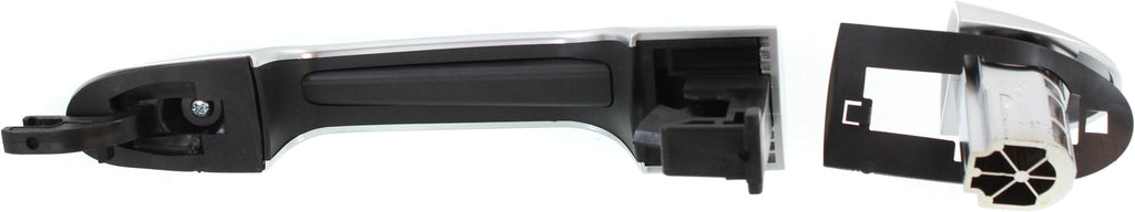 FIAT 500L 14-16 FRONT EXTERIOR DOOR HANDLE RH, Silver, w/o Key hole, Trekking/Urbana Trekking Model (=Rear)