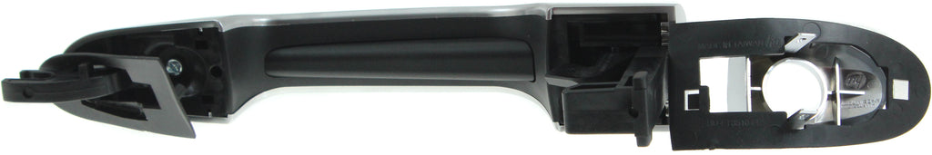 FIAT 500L 14-16 FRONT EXTERIOR DOOR HANDLE LH, Silver, w/ Key hole, Trekking/Urbana Trekking Model
