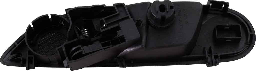 FIESTA 11-19 FRONT INTERIOR DOOR HANDLE RH, Textured Black, w/o Power Switch Hole, S Model
