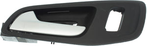 ESCAPE 13-17 FRONT INTERIOR DOOR HANDLE LH, Silver Lever/Black Housing, Small Hole, SE Model