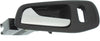 ESCAPE 13-17 FRONT INTERIOR DOOR HANDLE LH, Silver Lever/Black Housing, Small Hole, SE Model