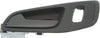 TRANSIT CONNECT 14-18 FRONT INTERIOR DOOR HANDLE LH, Textured Black