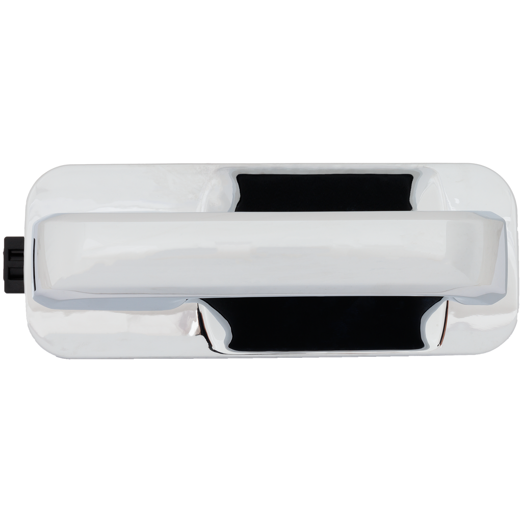 F-150 15-22 FRONT EXTERIOR DOOR HANDLE RH, Chrome, w/o Keyhole, w/o Power RFID, (=REAR RH)