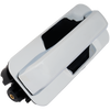 F-150 15-22 FRONT EXTERIOR DOOR HANDLE RH, Chrome, w/o Keyhole, w/o Power RFID, (=REAR RH)