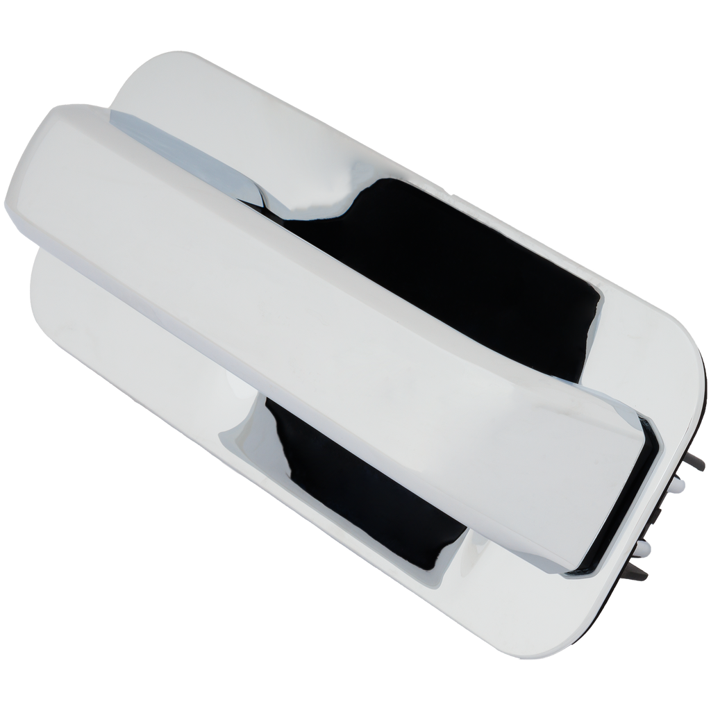 F-150 15-22 FRONT EXTERIOR DOOR HANDLE RH, Chrome, w/o Keyhole, w/o Power RFID, (=REAR RH)