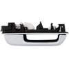 F-150 15-22 FRONT EXTERIOR DOOR HANDLE RH, Chrome, w/o Keyhole, w/o Power RFID, (=REAR RH)