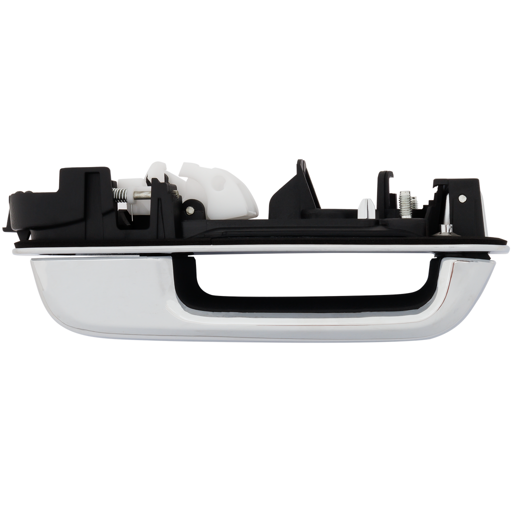F-150 15-22 FRONT EXTERIOR DOOR HANDLE RH, Chrome, w/o Keyhole, w/o Power RFID, (=REAR RH)