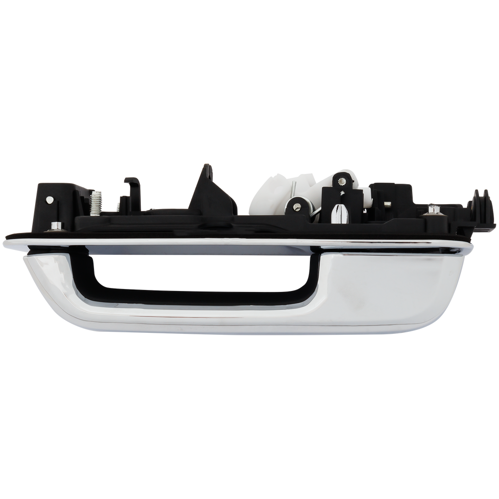 F-150 15-22 FRONT EXTERIOR DOOR HANDLE RH, Chrome, w/o Keyhole, w/o Power RFID, (=REAR RH)