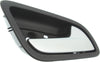 CMAX/ESCAPE 13-19 REAR INTERIOR DOOR HANDLE RH, Silver Lever/Black Housing, SE/SEL/Titanium Model