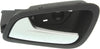 CMAX/ESCAPE 13-19 REAR INTERIOR DOOR HANDLE LH, Silver Lever/Black Housing, SE/SEL/Titanium Model