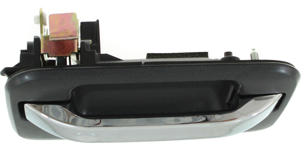 F-150 04-14/MARK LT 06-08 REAR EXTERIOR DOOR HANDLE RH, Chr Lvr/Txtd Blk Hsg, (Exc. Raptor Model), w/ Metal Connector