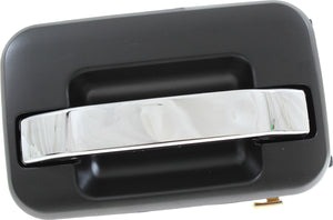 F-150 04-14/MARK LT 06-08 REAR EXTERIOR DOOR HANDLE RH, Chr Lvr/Prmd Blk Hsg, (Exc. Raptor Model), w/ Metal Connector