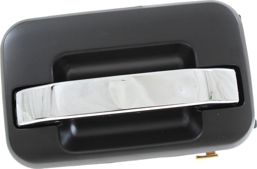 F-150 04-14/MARK LT 06-08 REAR EXTERIOR DOOR HANDLE RH, Chr Lvr/Prmd Blk Hsg, (Exc. Raptor Model), w/ Metal Connector