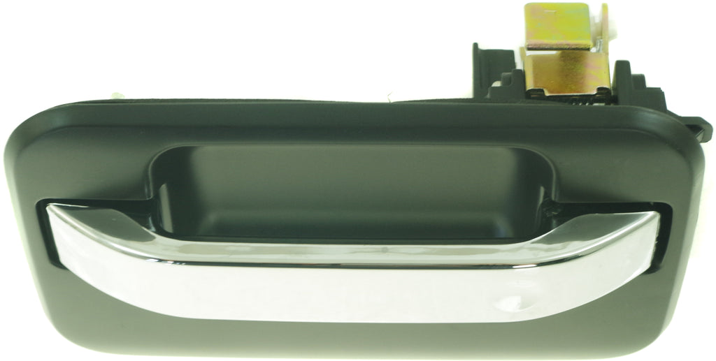F-150 09-22 REAR EXTERIOR DOOR HANDLE LH, Chrome Lever/Primed Black Hsg, (Exc. Raptor Model), w/ Metal Connector