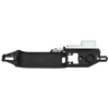 FOCUS 08-11 REAR EXTERIOR DOOR HANDLE LH, Smooth Black, Reinforcement Bracket