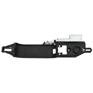 FOCUS 08-11 REAR EXTERIOR DOOR HANDLE LH, Smooth Black, Reinforcement Bracket