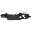FOCUS 08-11 REAR EXTERIOR DOOR HANDLE LH, Smooth Black, Reinforcement Bracket