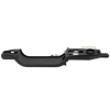 FOCUS 08-11 REAR EXTERIOR DOOR HANDLE LH, Smooth Black, Reinforcement Bracket