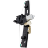 FOCUS 12-18 REAR WINDOW REGULATOR RH, Power, One Touch Open/Close Type, w/ Motor, Hatchback/Sedan