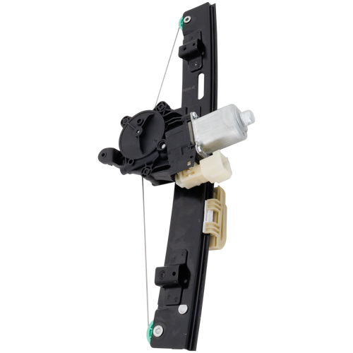 FOCUS 12-18 REAR WINDOW REGULATOR RH, Power, One Touch Open/Close Type, w/ Motor, Hatchback/Sedan