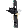 FOCUS 12-18 REAR WINDOW REGULATOR RH, Power, One Touch Open/Close Type, w/ Motor, Hatchback/Sedan