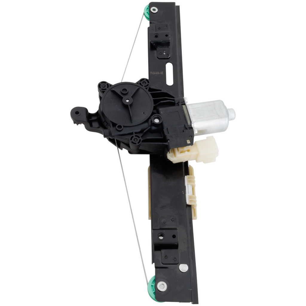 FOCUS 12-18 REAR WINDOW REGULATOR RH, Power, One Touch Open/Close Type, w/ Motor, Hatchback/Sedan