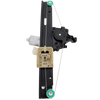 FOCUS 12-18 REAR WINDOW REGULATOR RH, Power, One Touch Open/Close Type, w/ Motor, Hatchback/Sedan