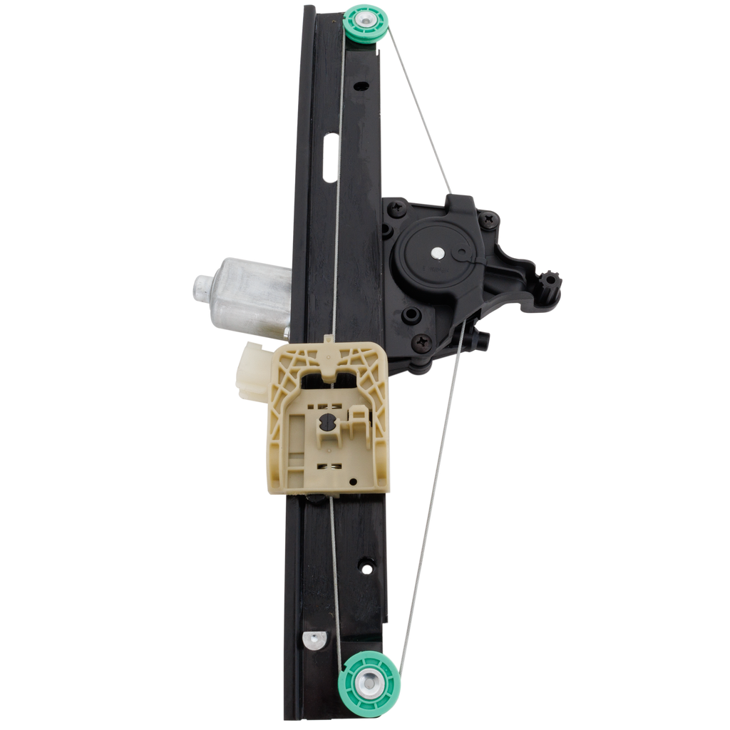 FOCUS 12-18 REAR WINDOW REGULATOR RH, Power, One Touch Open/Close Type, w/ Motor, Hatchback/Sedan