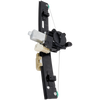 FOCUS 12-18 REAR WINDOW REGULATOR LH, Power, One Touch Open/Close Type, w/ Motor, Hatchback/Sedan