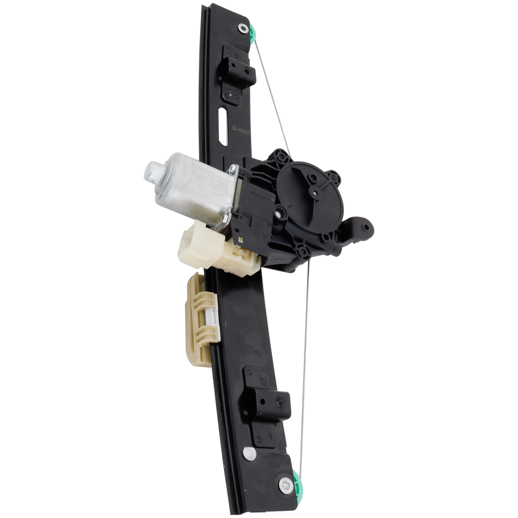 FOCUS 12-18 REAR WINDOW REGULATOR LH, Power, One Touch Open/Close Type, w/ Motor, Hatchback/Sedan
