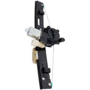 FOCUS 12-18 REAR WINDOW REGULATOR LH, Power, One Touch Open/Close Type, w/ Motor, Hatchback/Sedan