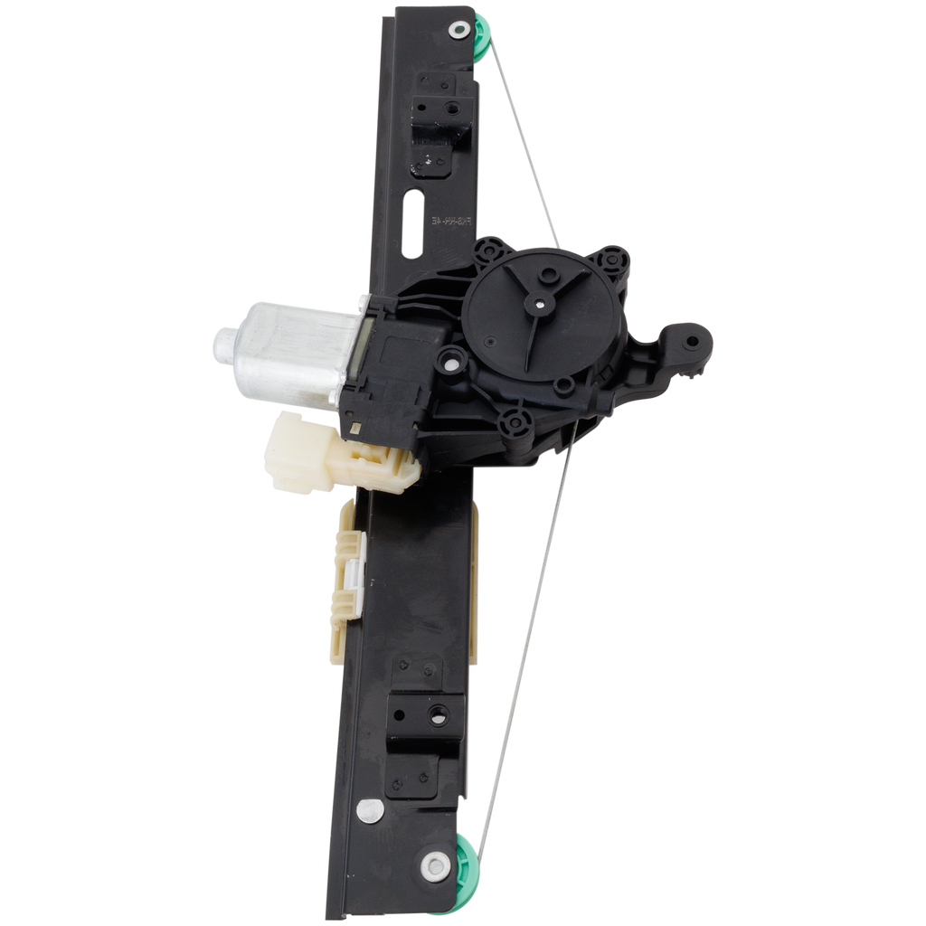 FOCUS 12-18 REAR WINDOW REGULATOR LH, Power, One Touch Open/Close Type, w/ Motor, Hatchback/Sedan