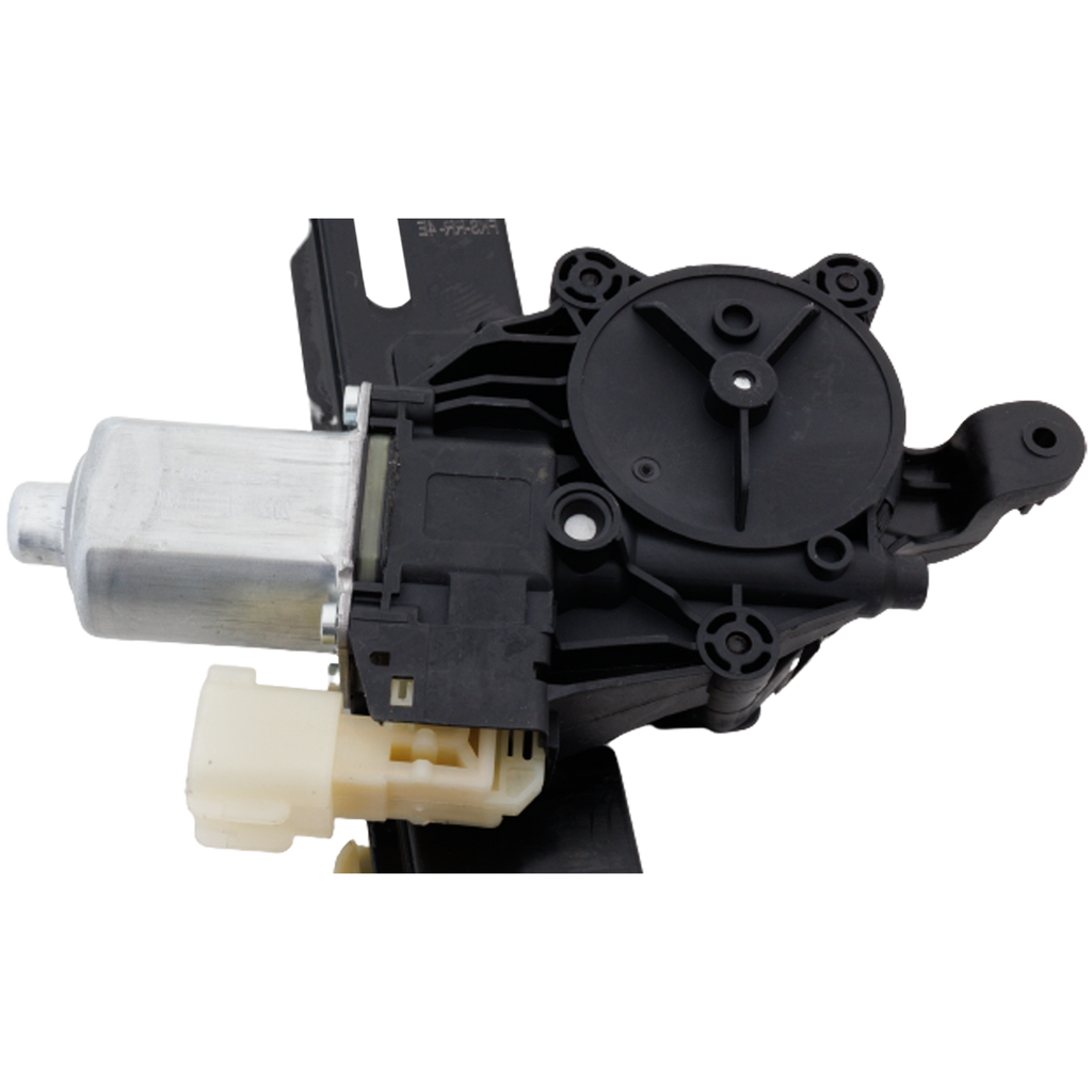 FOCUS 12-18 REAR WINDOW REGULATOR LH, Power, One Touch Open/Close Type, w/ Motor, Hatchback/Sedan