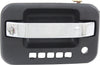 F-150 09-22 FRONT EXTERIOR DOOR HANDLE LH, Chrome Lever/Textured Black Housing, w/ Keyhole and Keypad Hole, w/ Metal Connector